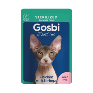 Pâtée au poulet - Gosbi Delicat Sterilized - 70g