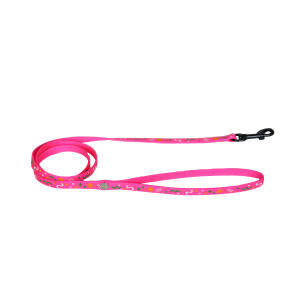 Laisse en nylon pour chat - Cat Carnaval - 1m - 1cm - rose