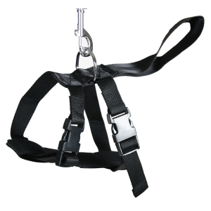 Nylon safety harness - XL - black