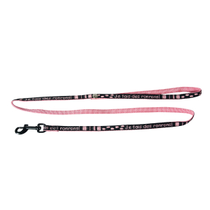 Laisse en nylon pour chat - Ronrons - 1m - 1cm