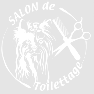 Autocollant - Tete de york - 40cm - blanc