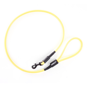 Round PVC strip - Fluorescent - 1.20m - 8cm - fluorescent yellow