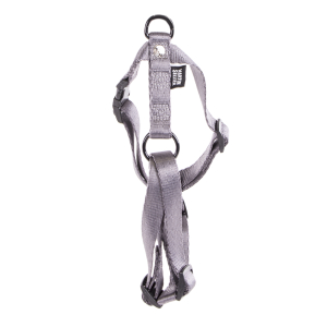 Harnais nylon gris anthracite