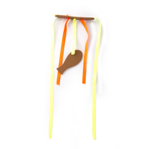 Jouet en cuir - L'enroulé - multicolore