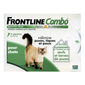 Cat pipettes - Frontline Combo - 6 pipettes