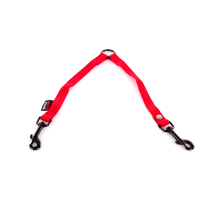 Nylon coupling - Classic - 2x25cm - 1.6cm - red