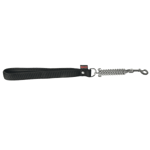 Nylon shock absorber lead - Classic - 50cm - 2.5cm - black