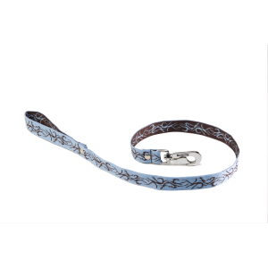 Nylon leash - Tattoo - <100cm - 2.5cm - azure blue