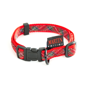 Nylon collar - Benton - 25/40cm - 1.6cm - red