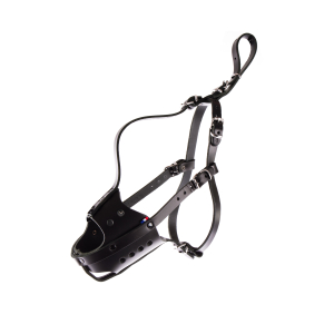 Leather Police Muzzle - T10