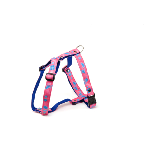 Nylon Harness - Floralies - 25-45 - Pink