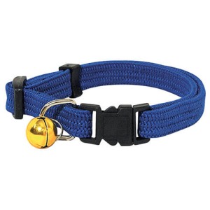 Collier chat en nylon - Hike - bleu