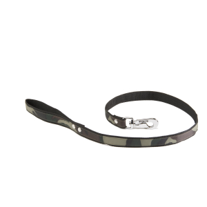 Nylon lead - Camouflage - 1m - 2.5cm - green
