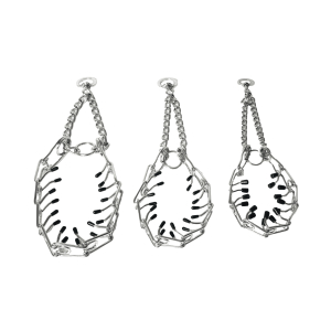 Collier d'éducation en métal - Tortaqus - gris