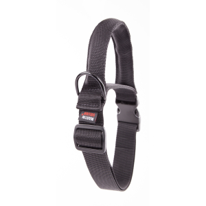 Collar with nylon handle - Intervention - 40/70cm - 4cm - black