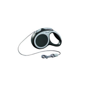Laisse enrouleur Flexi New Comfort Cord - XS - gris x 1