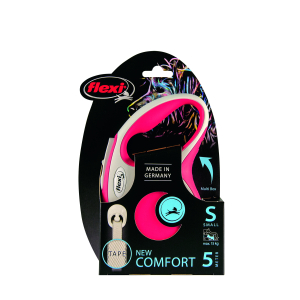 Laisse rétractable - New Confort - M - 5m - rouge 1