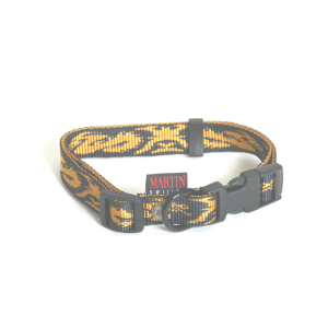 Nylon Collar - Dragon - M - Yellow