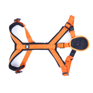 Harnais en nylon - Canicross basic - XXL - 35<50kg - orange