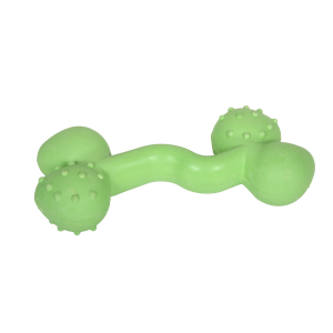 Rubber Dental Bone - Rubb'n'Dental - XL - 22.5cm - green