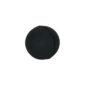 Durable rubber ball - Rubb'n'Black - L - 7cm - black