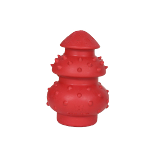 Durable rubber circus toy - Rubb'n'Red - M - 10cm - red