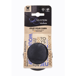 Durable rubber ball - Rubb'n'Black - XL - 9cm - black