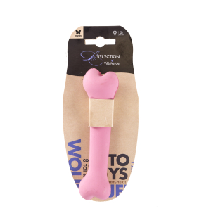 Rubber bones for puppy - Rubb'N'Puppies - S - 14.5cm - multicoloured