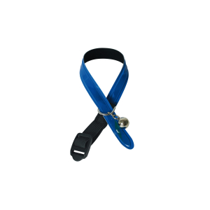 Cat collar in TPU - Reflectite - <30cm - 1.2cm - blue