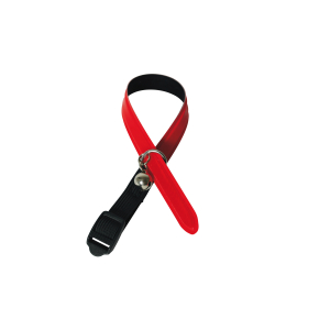 Cat collar in TPU - Reflectite - <30cm - 1.2cm - red