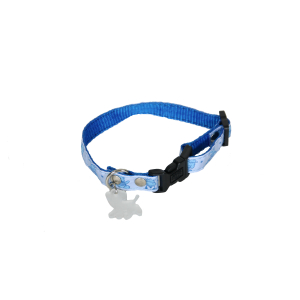 Collier en nylon - Baby - 18/28cm - 1.5cm - bleu