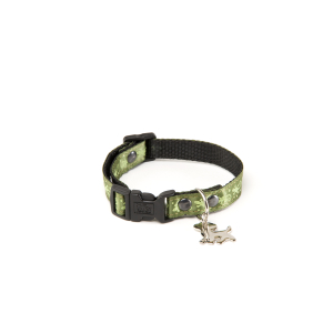 Collier en nylon - Salamandre - 25/40cm - 1.5cm - vert