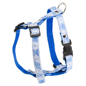 Harnais en nylon - Baby - 25/38cm - 1cm - bleu