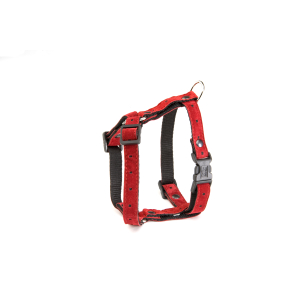 Harnais en nylon - 5eme avenue - 35/45cm - 1.5cm - rouge