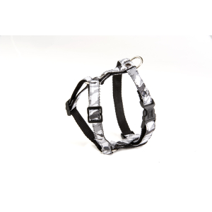 Harnais en nylon - Camouflage - 35/45 cm - 1.5cm - gris
