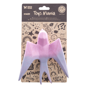 Hirondelle en latex - Origami - rose pastel
