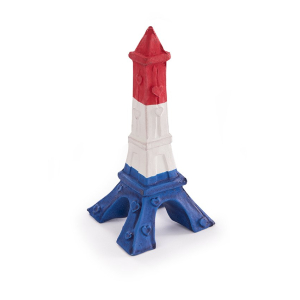 Tour Eiffel en latex - 15cm - tricolore