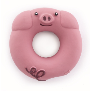 Latex donut - Bacon Donuts - pink