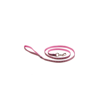 Nylon leash - Romanesque - pink