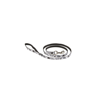 Nylon cat leash - Camouflage - 1m - 1cm - grey