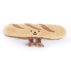 Plush baguette - Les Frenchies - brown