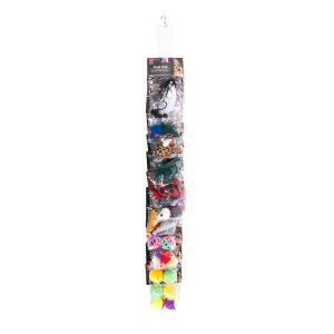 Présentoir clip strip avec 12 sachets de souris - Assortiments - multicolore