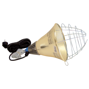 Support de lampe chauffante Infra rouge - jaune