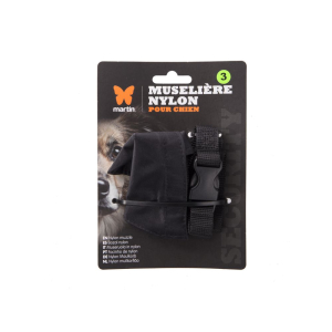 Nylon Muzzle - T5 XL - 28.5cm - Black