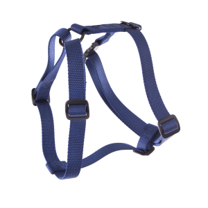 Harnais en nylon réglable - 35/50cm - 1.6cm - noir