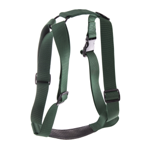 Harnais en nylon réglable - 40/90cm - 1.6cm - vert