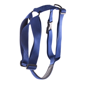 Harnais en nylon réglable - 40/90cm - 1.6cm - bleu marine