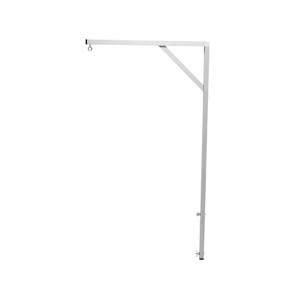 Potence pour lampe chauffante de caisse de mise bas - gris