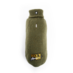 Pull en maille - Pull en maille Rock - L - Vert
