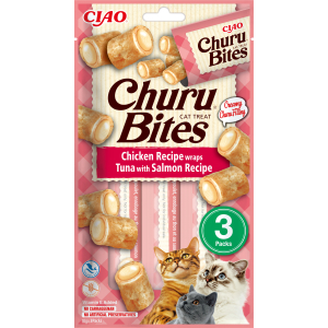 Inaba Ciao Churu Bites chicken salmon - 10g x3